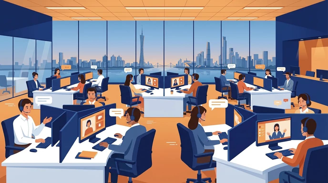 广州客服外包服务团队