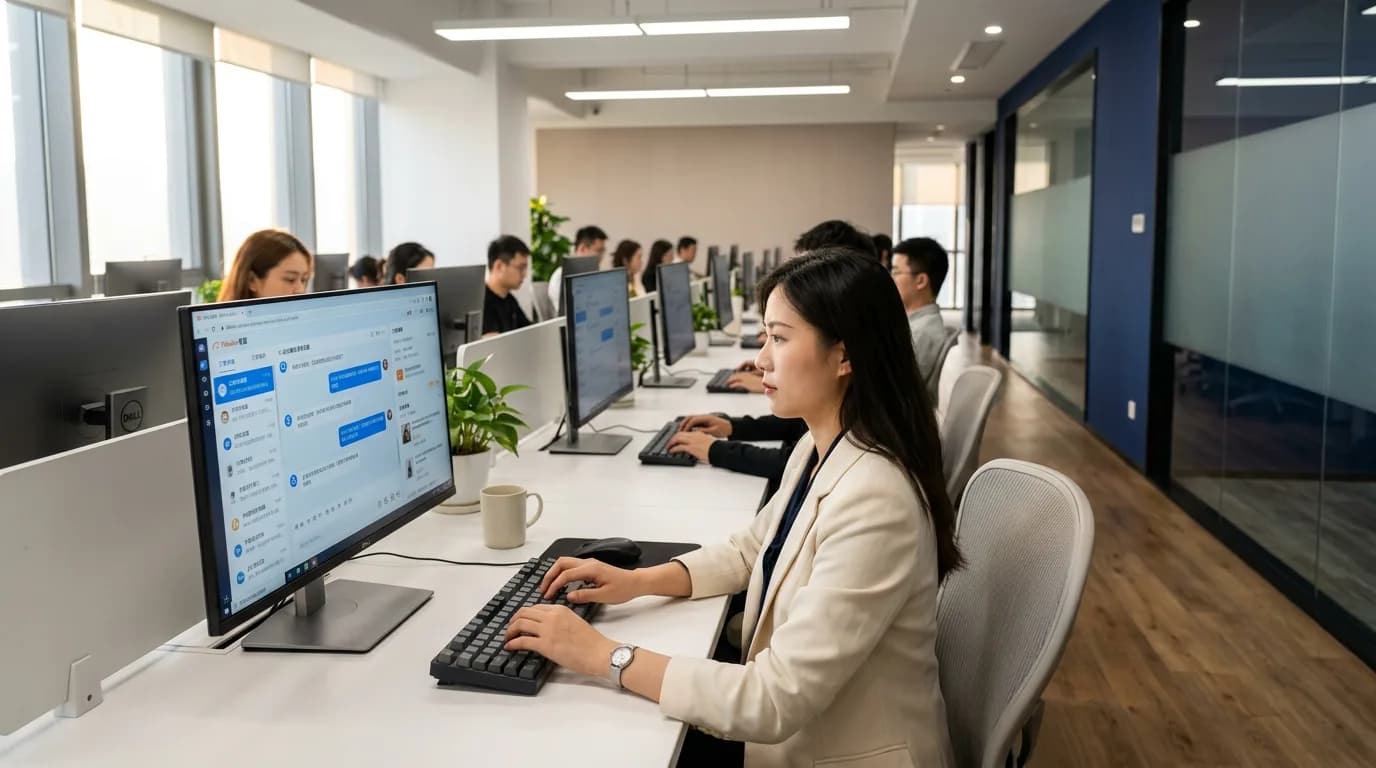 凌克专业客服团队